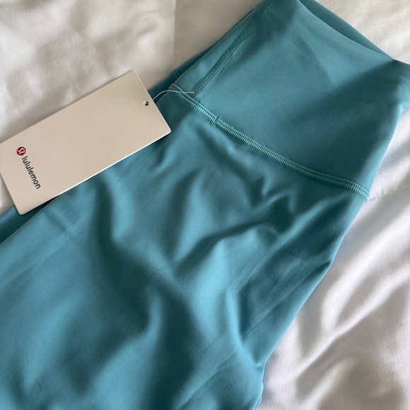 🆕💙 Lululemon Wunder Train HR Tight 28” - Washed Blue - Picture 5 of 9